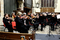 Orchestra playing in St Andrew's Church